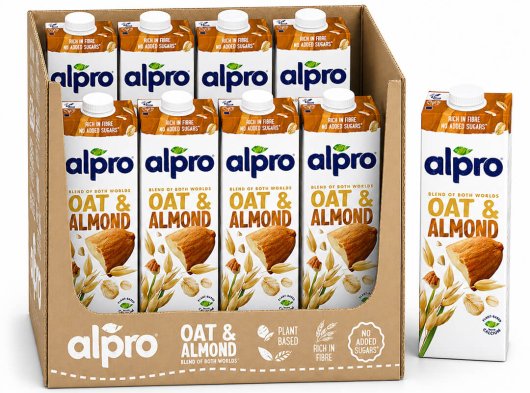 Alpro Oat and Almond Milk from Suppliers